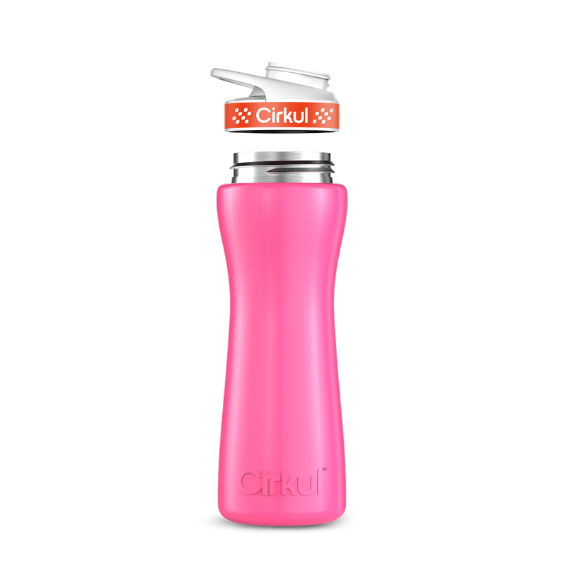 22oz. Stainless Steel Bottle & Comfort Grip Lid (LYJ8)