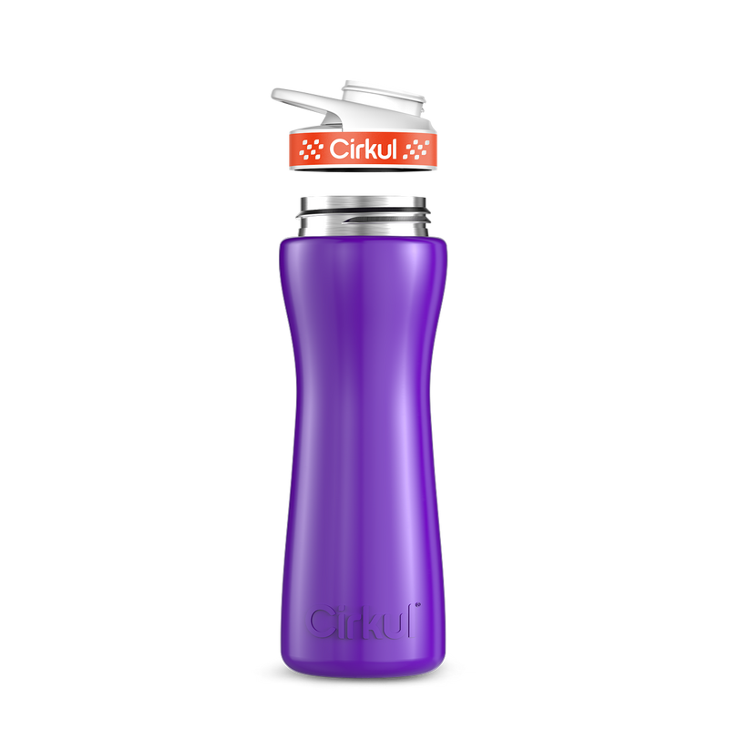 22oz. Stainless Steel Bottle & Comfort Grip Lid (LYJ8)