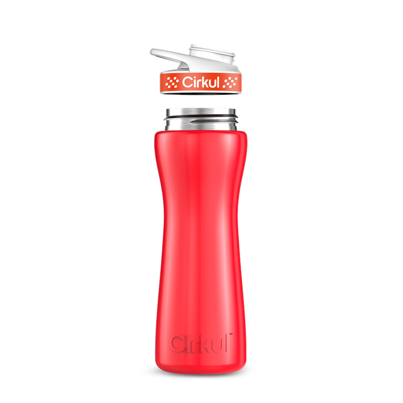 22oz. Stainless Steel Bottle & Comfort Grip Lid (LYJ8)