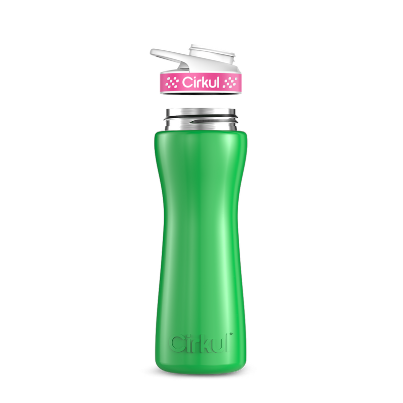 22oz. Stainless Steel Bottle & Comfort Grip Lid (LYJ8)