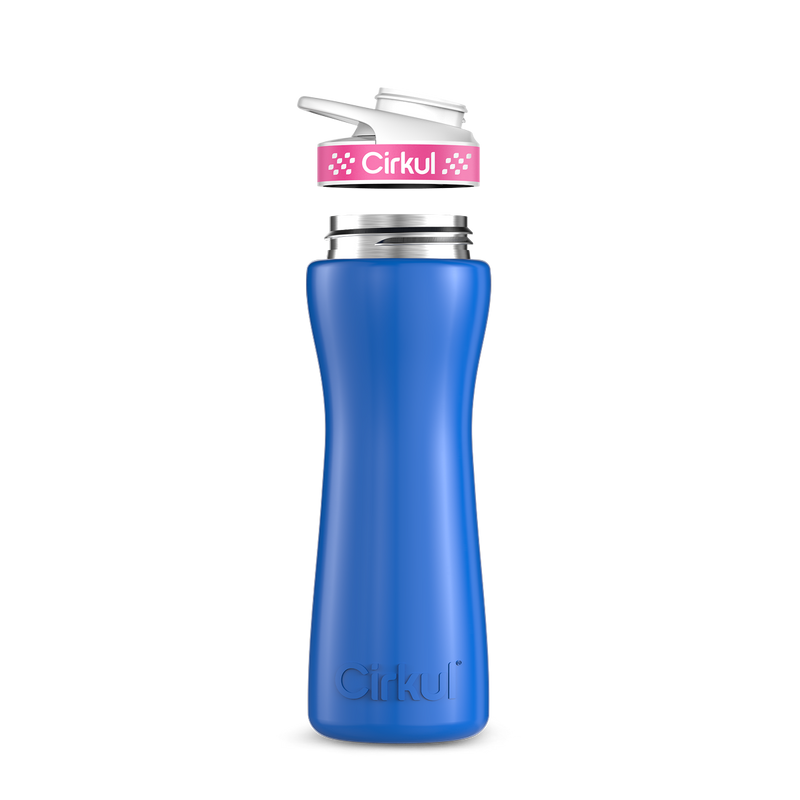 22oz. Stainless Steel Bottle & Comfort Grip Lid (LYJ8)