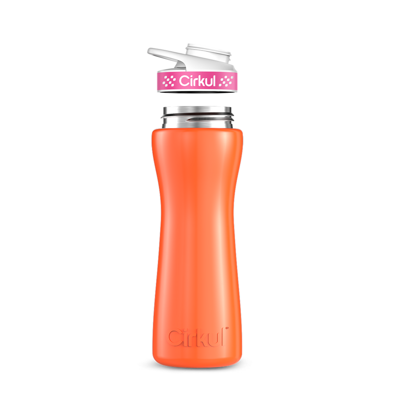 22oz. Stainless Steel Bottle & Comfort Grip Lid (LYJ8)