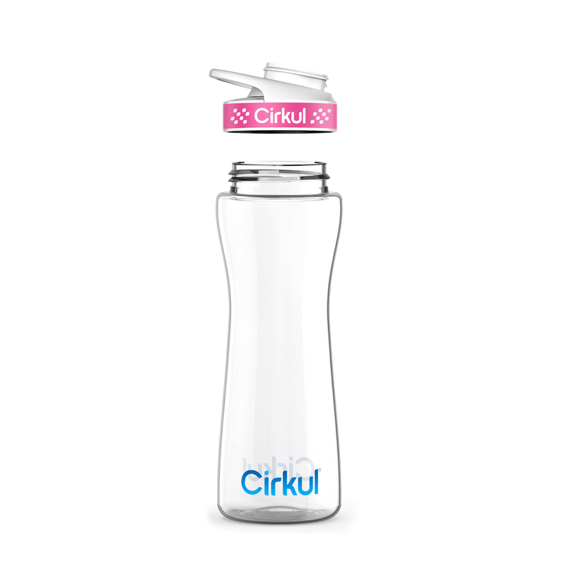 22oz. Plastic Bottle & Comfort Grip Lid (GUNX)