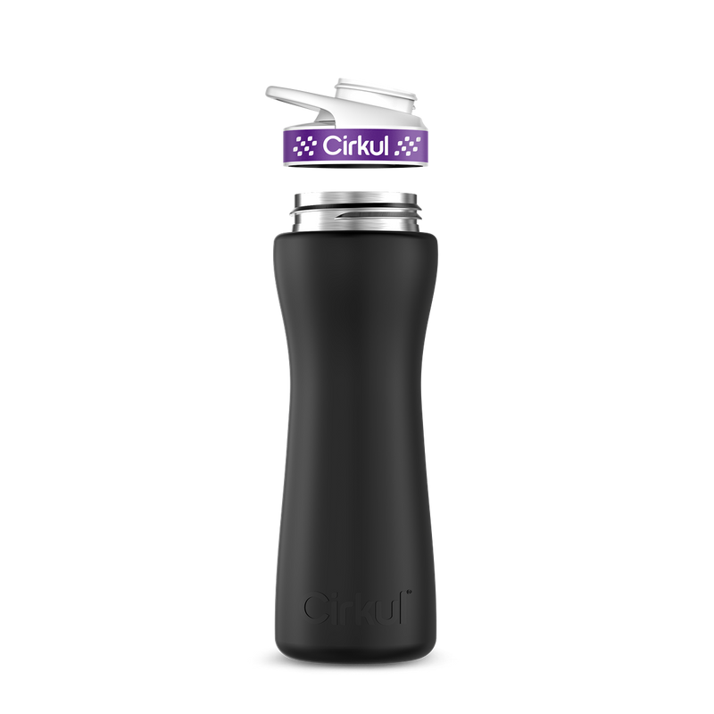 22oz. Stainless Steel Bottle & Comfort Grip Lid (LYJ8)