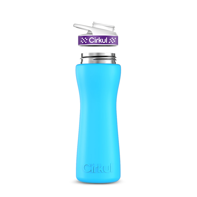 22oz. Stainless Steel Bottle & Comfort Grip Lid (LYJ8)