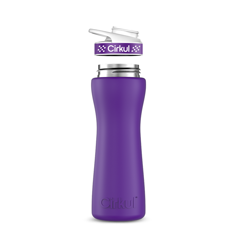 22oz. Stainless Steel Bottle & Comfort Grip Lid (LYJ8)