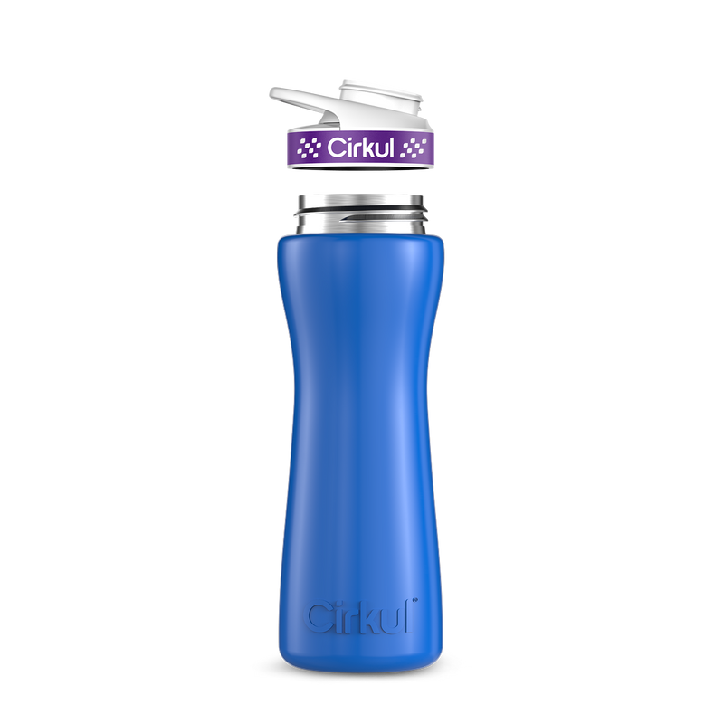 22oz. Stainless Steel Bottle & Comfort Grip Lid (LYJ8)
