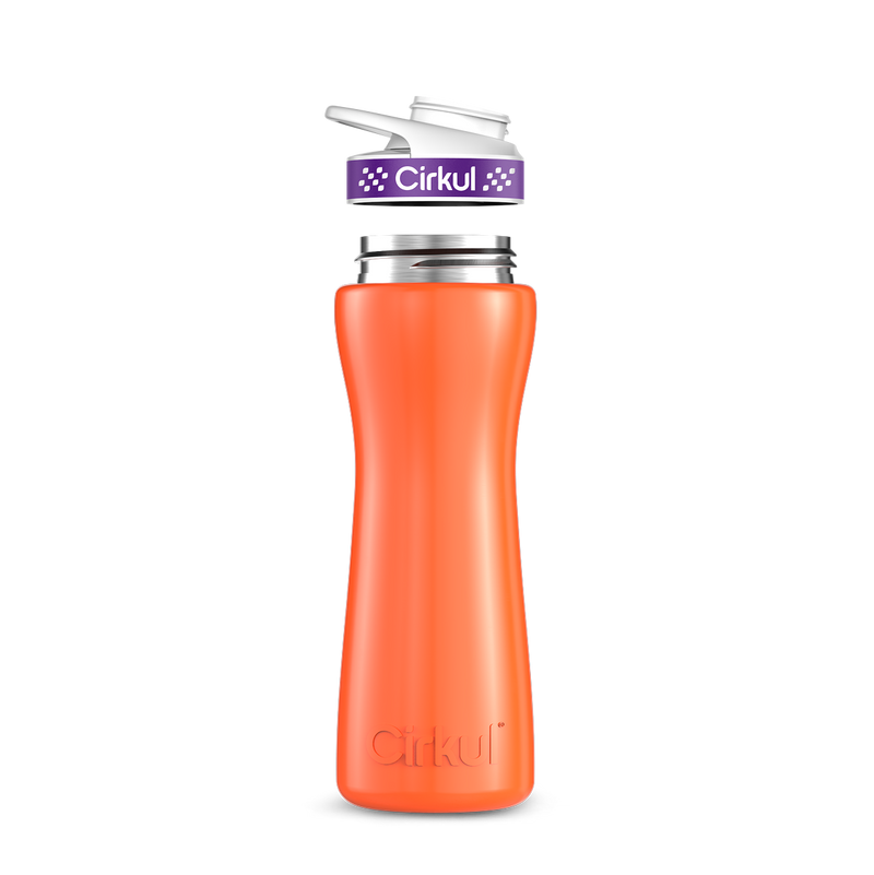 22oz. Stainless Steel Bottle & Comfort Grip Lid (LYJ8)