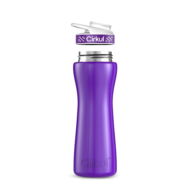 22oz. Stainless Steel Bottle & Comfort Grip Lid (LYJ8)