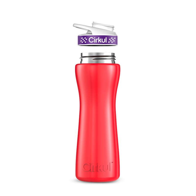 22oz. Stainless Steel Bottle & Comfort Grip Lid (LYJ8)