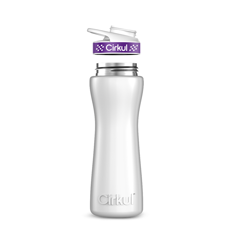 22oz. Stainless Steel Bottle & Comfort Grip Lid (LYJ8)
