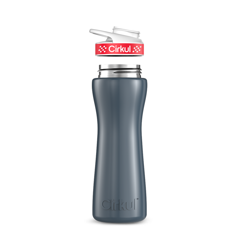 22oz. Stainless Steel Bottle & Comfort Grip Lid (LYJ8)