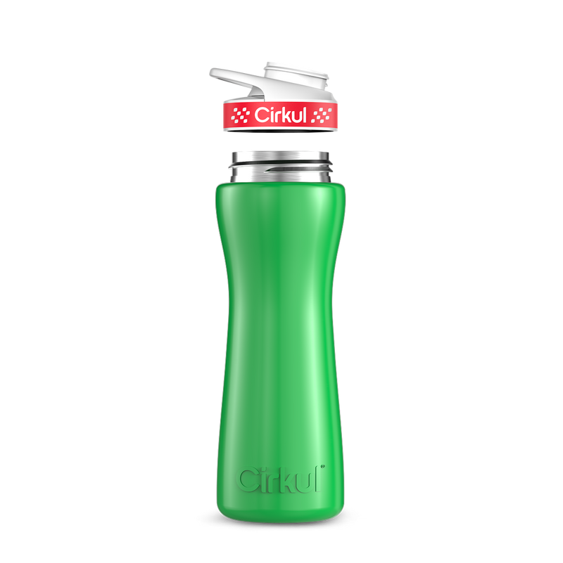 22oz. Stainless Steel Bottle & Comfort Grip Lid (LYJ8)