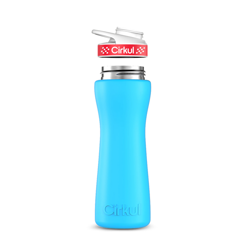 22oz. Stainless Steel Bottle & Comfort Grip Lid (LYJ8)