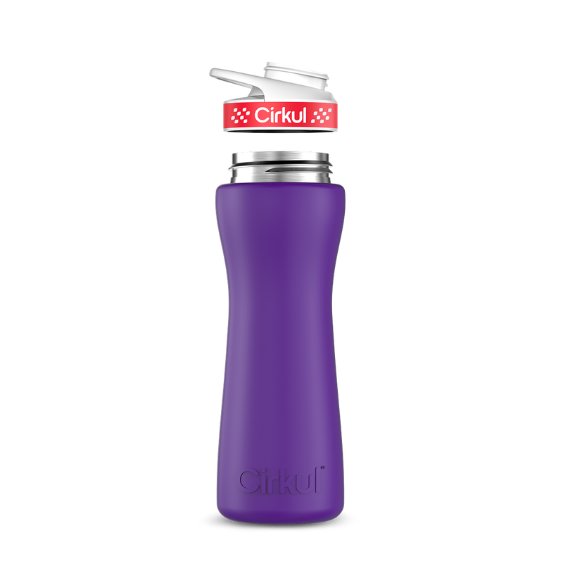22oz. Stainless Steel Bottle & Comfort Grip Lid (LYJ8)