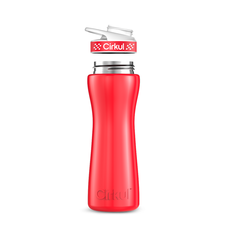 22oz. Stainless Steel Bottle & Comfort Grip Lid (LYJ8)