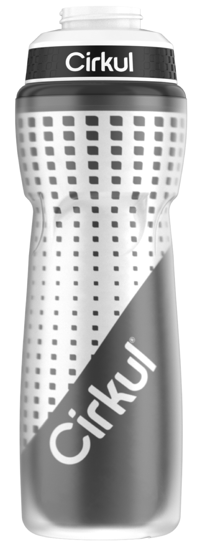 22oz. Insulated Squeeze Plastic Bottle & Sport Lid (XBY2)