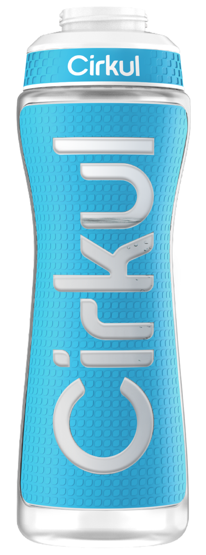 22oz. Grip Squeeze Plastic Bottle & Sport Lid (VVQD)