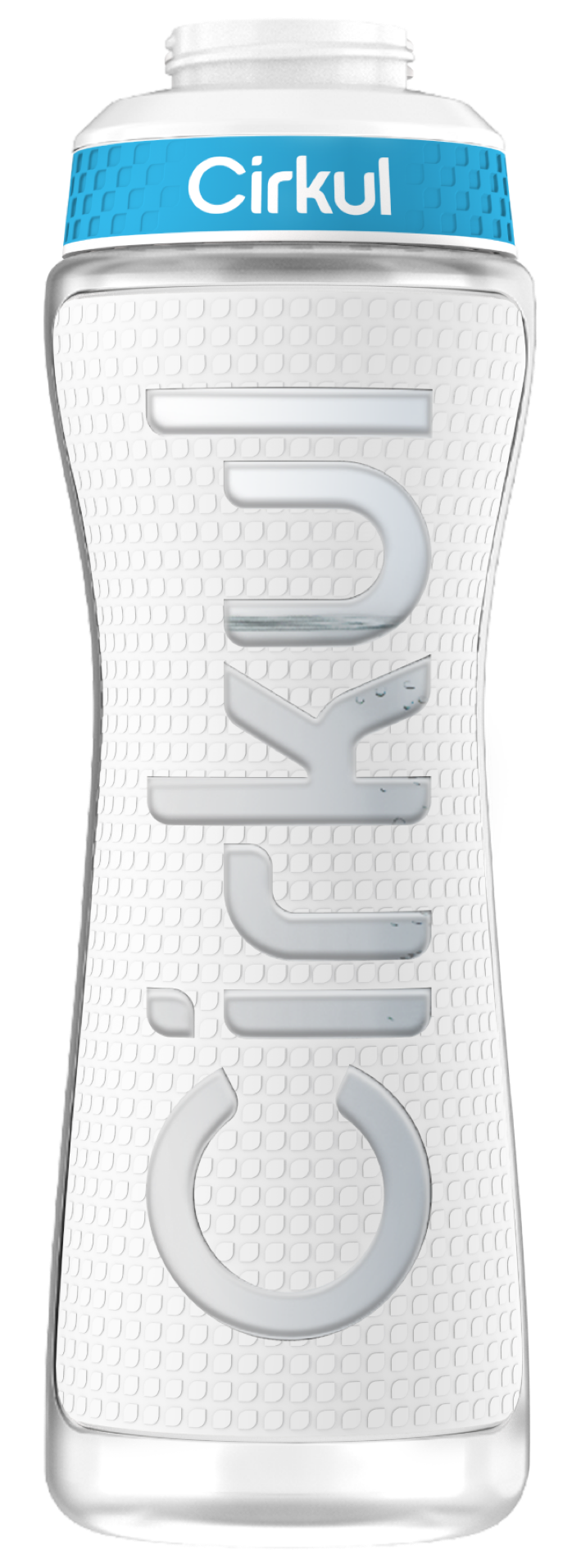22oz. Grip Squeeze Plastic Bottle & Sport Lid (VVQD)