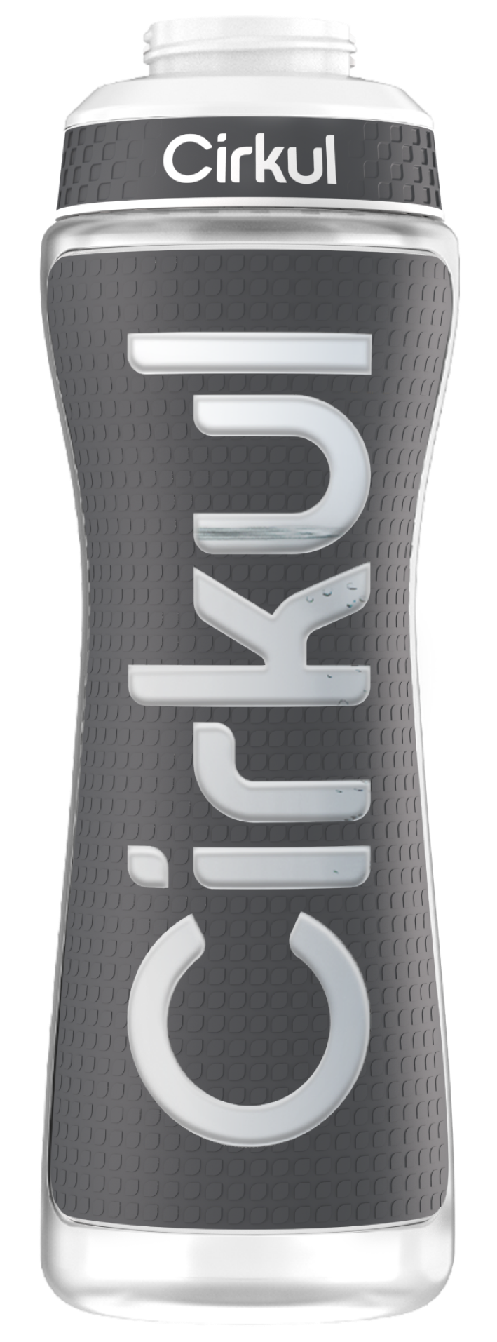 22oz. Grip Squeeze Plastic Bottle & Sport Lid (VVQD)