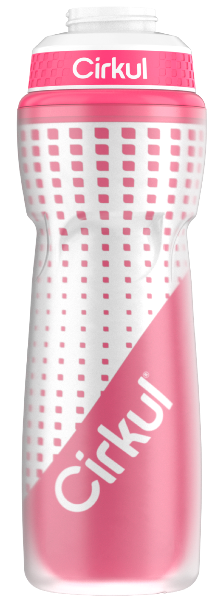 22oz. Insulated Squeeze Plastic Bottle & Sport Lid (XBY2)