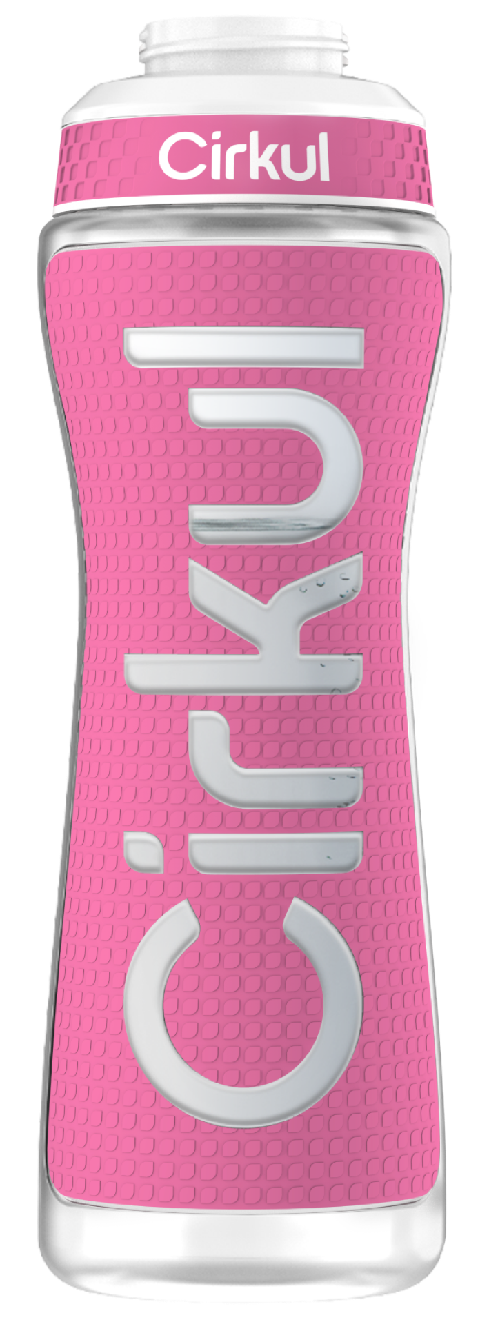 22oz. Grip Squeeze Plastic Bottle & Sport Lid (VVQD)