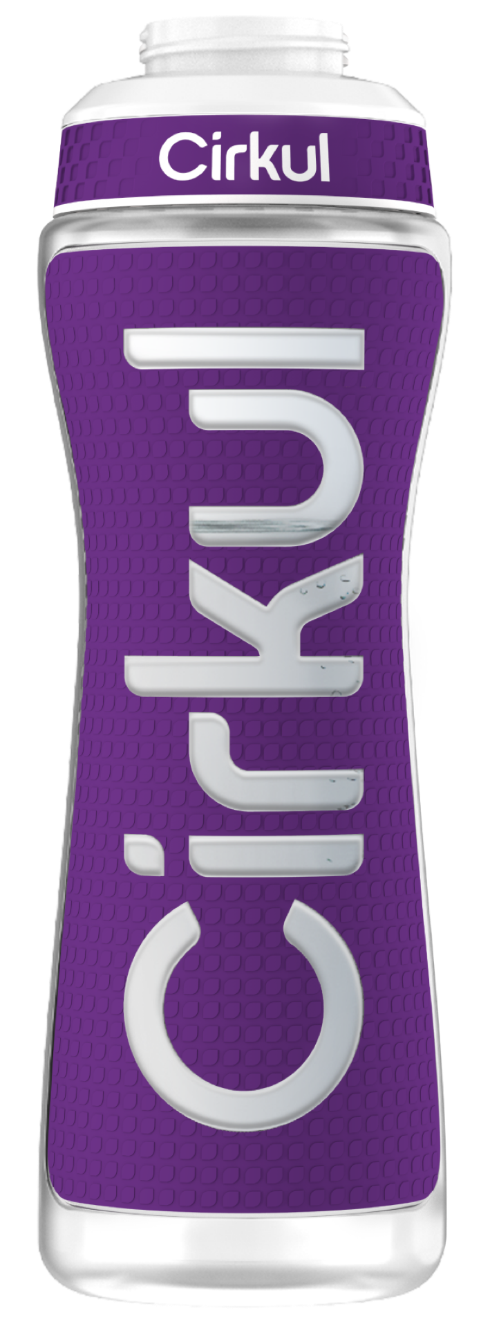 22oz. Grip Squeeze Plastic Bottle & Sport Lid (VVQD)