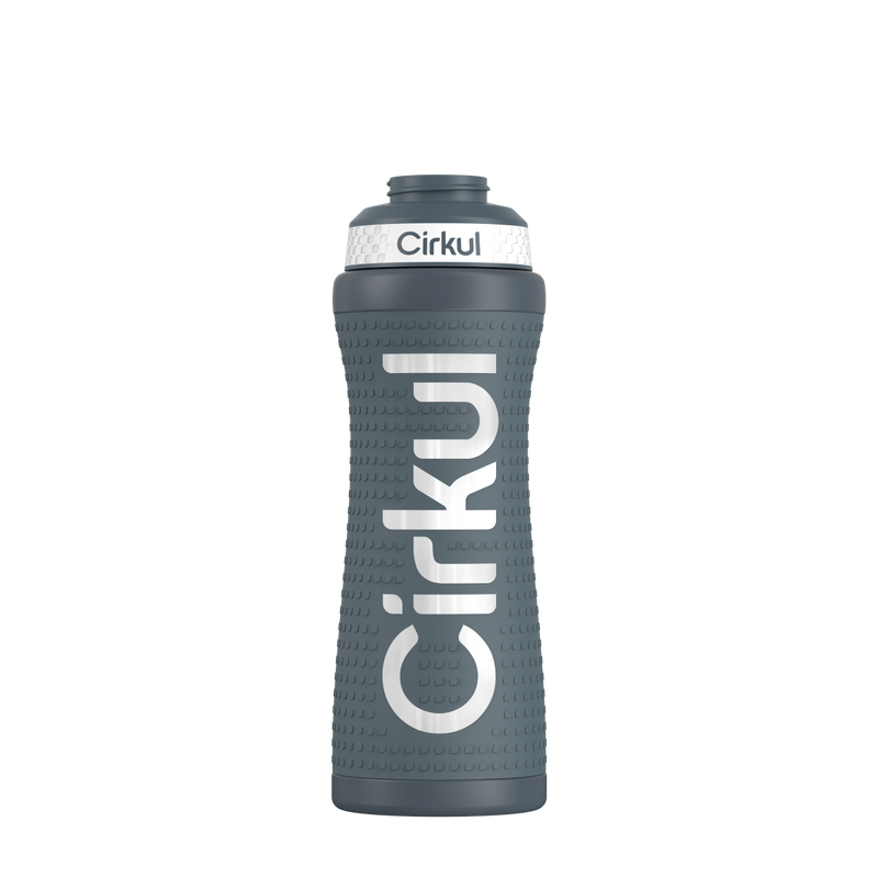 22oz. Grip Stainless Steel Bottle & Sport Lid (E7WU)