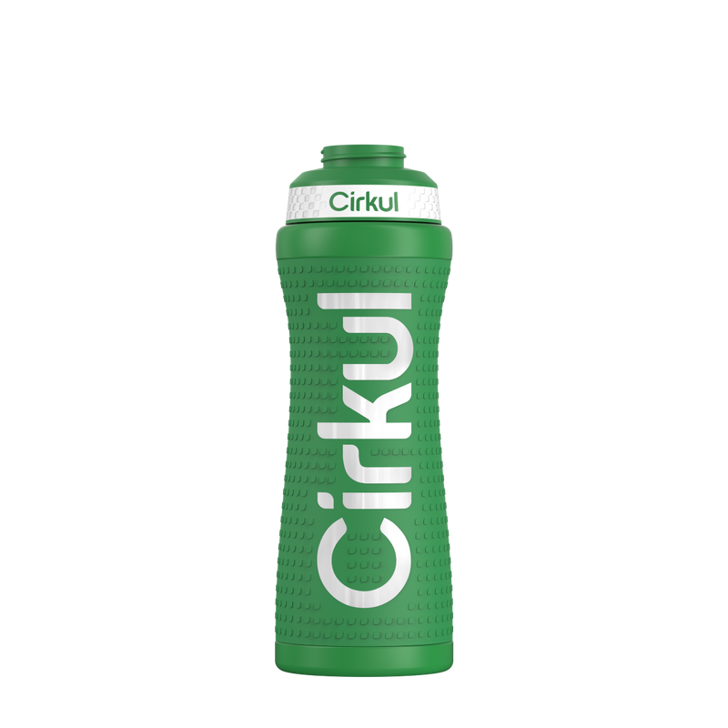22oz. Grip Stainless Steel Bottle & Sport Lid (E7WU)