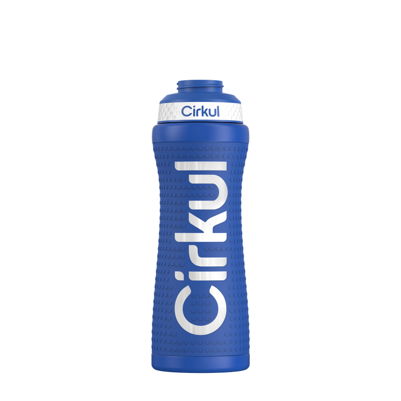 22oz. Grip Stainless Steel Bottle & Sport Lid (E7WU)