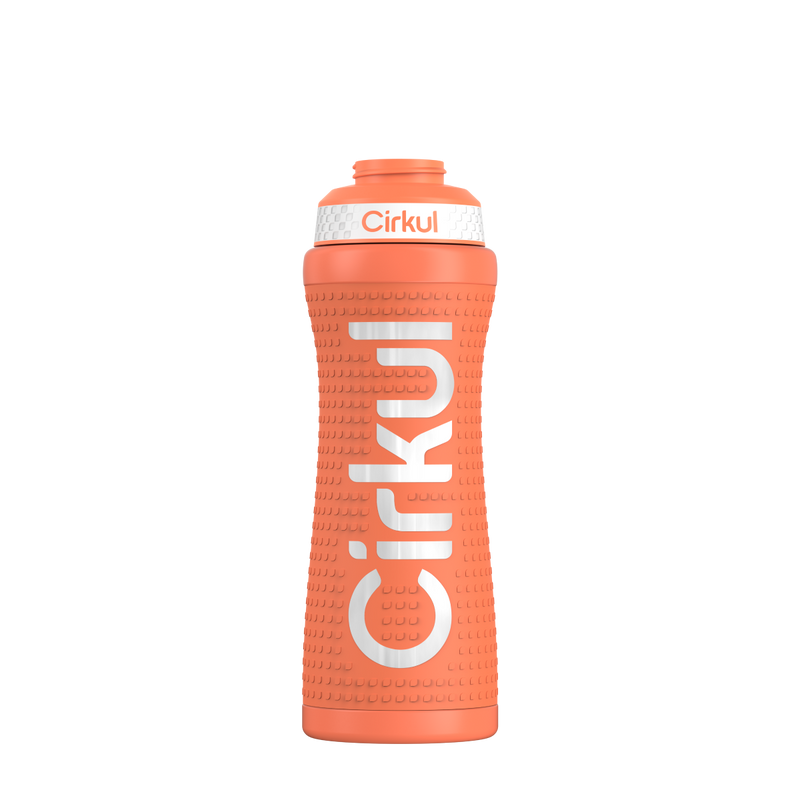 22oz. Grip Stainless Steel Bottle & Sport Lid (E7WU)