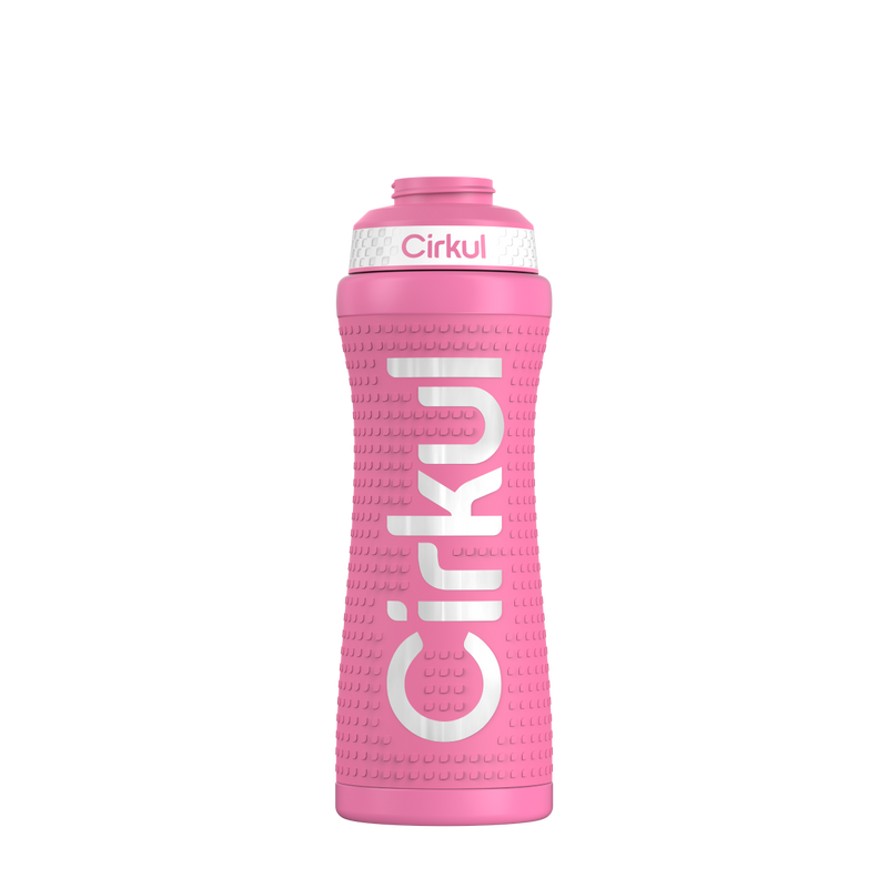 22oz. Grip Stainless Steel Bottle & Sport Lid (E7WU)