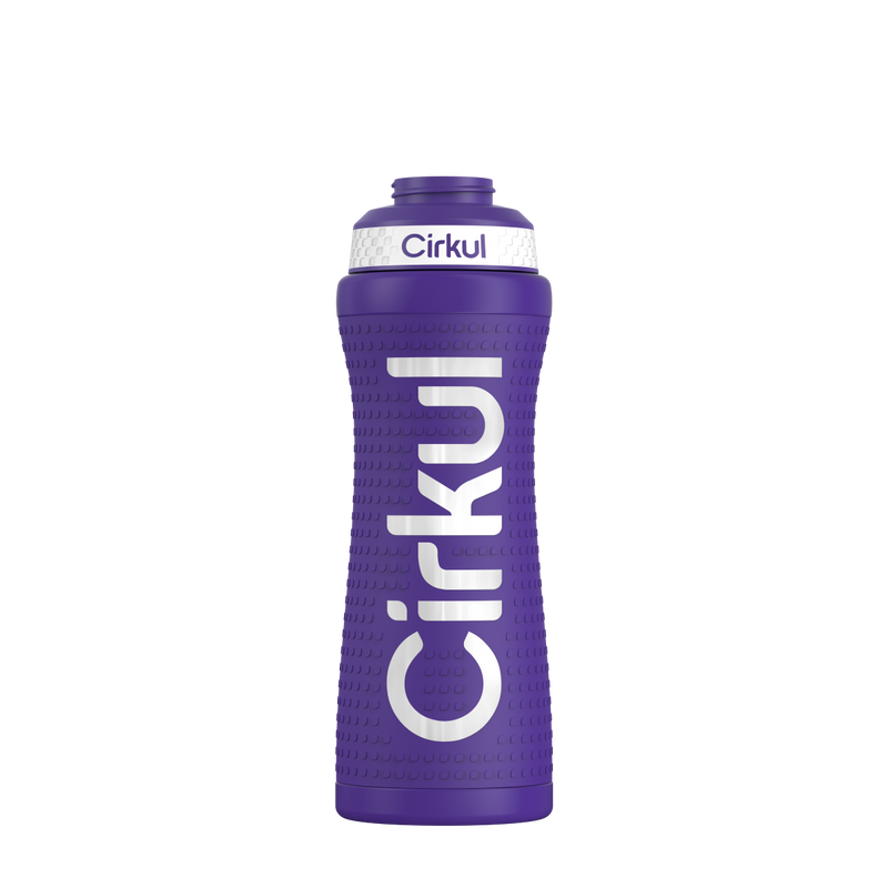 22oz. Grip Stainless Steel Bottle & Sport Lid (E7WU)