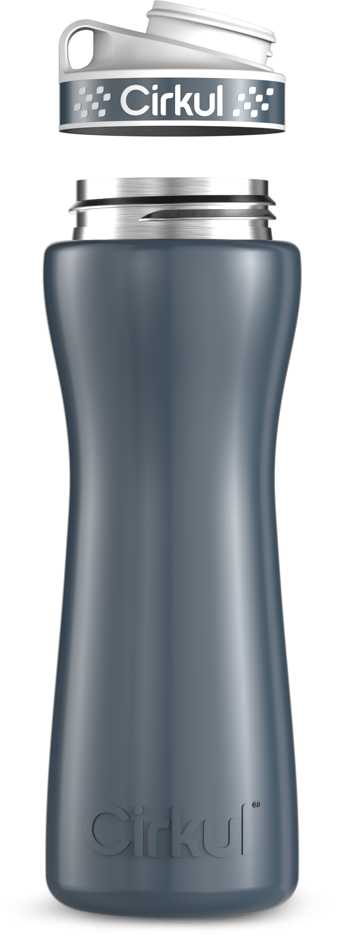 Custom 22oz. Stainless Steel Bottle & Comfort Grip Lid (TDE9)