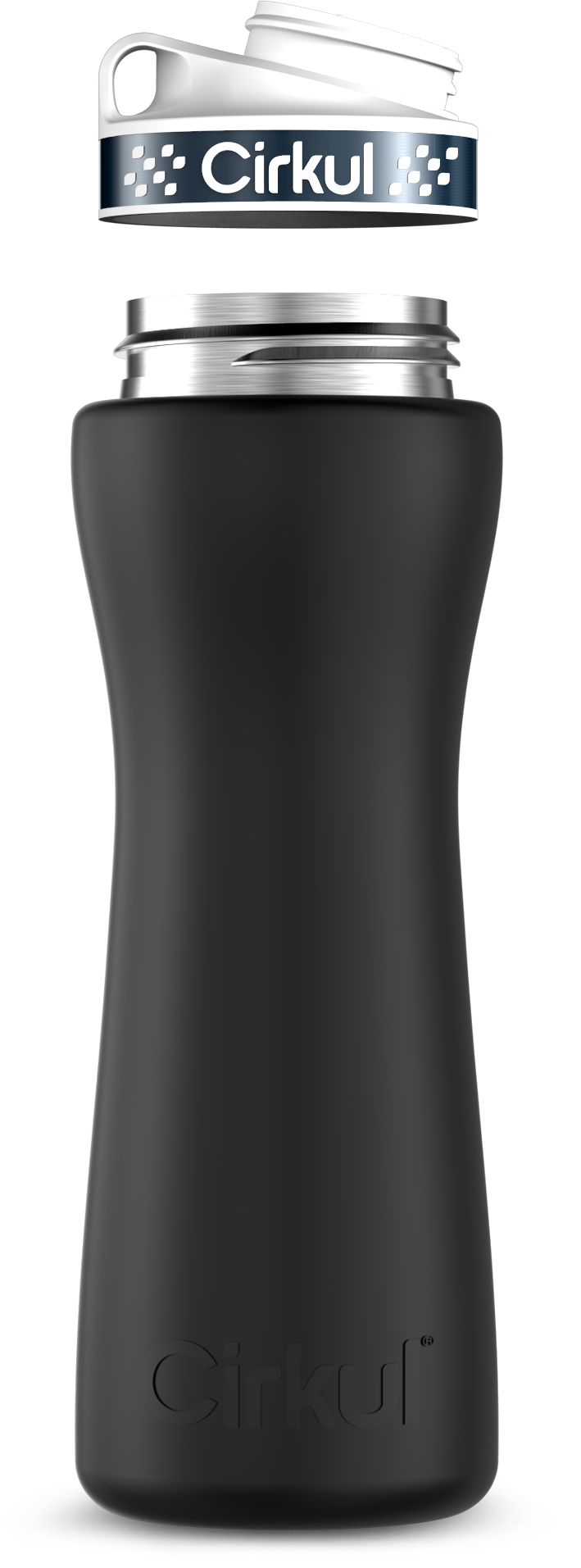 Custom 22oz. Stainless Steel Bottle & Comfort Grip Lid (TDE9)