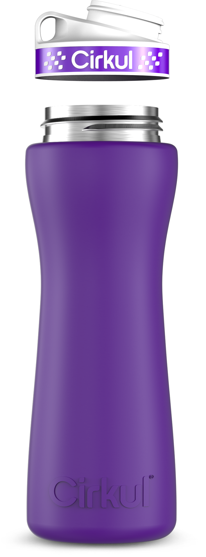 Custom 22oz. Stainless Steel Bottle & Comfort Grip Lid (TDE9)