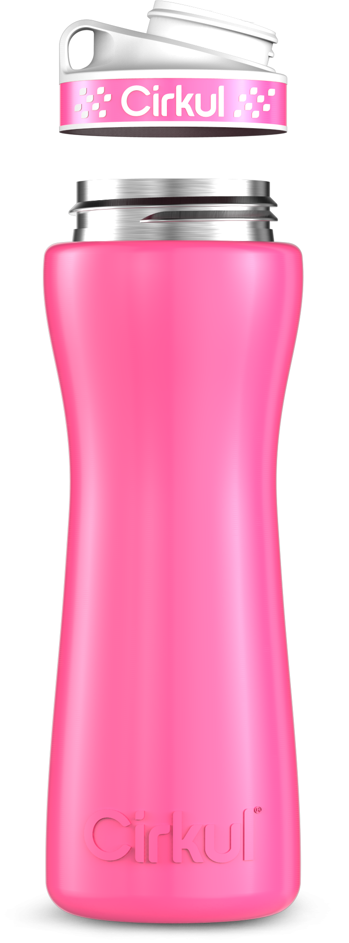 Custom 22oz. Stainless Steel Bottle & Comfort Grip Lid (TDE9)