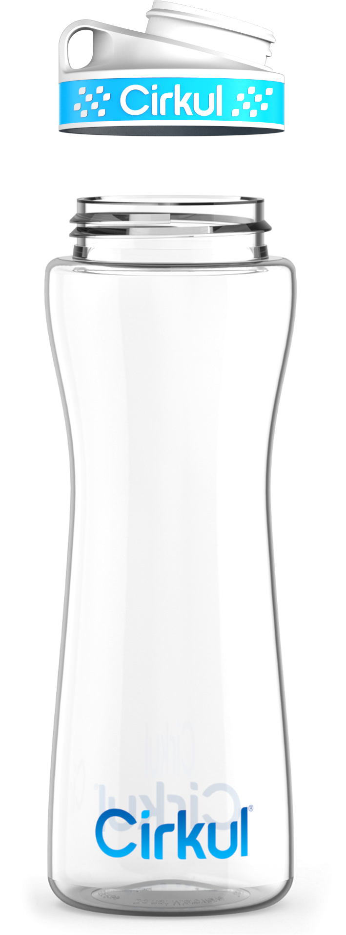 Custom 22oz. Plastic Bottle & Comfort Grip Lid (97ZN)