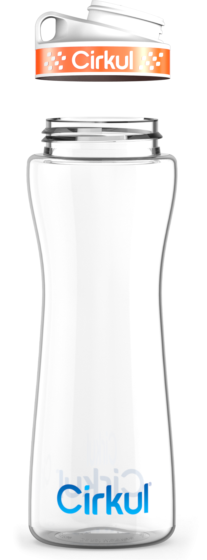 Custom 22oz. Plastic Bottle & Comfort Grip Lid (97ZN)