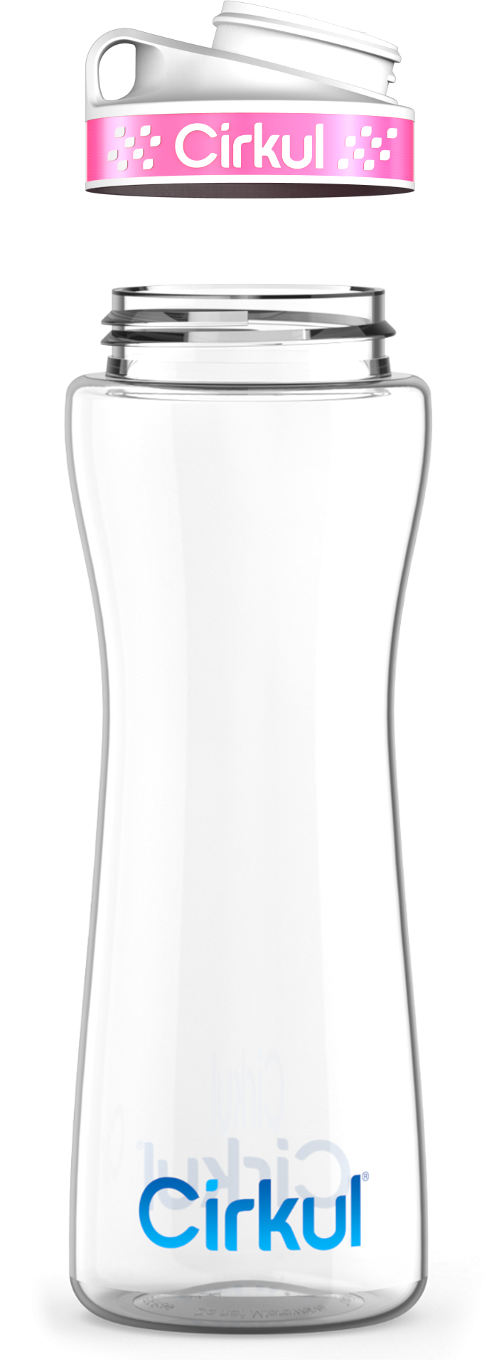 Custom 22oz. Plastic Bottle & Comfort Grip Lid (97ZN)