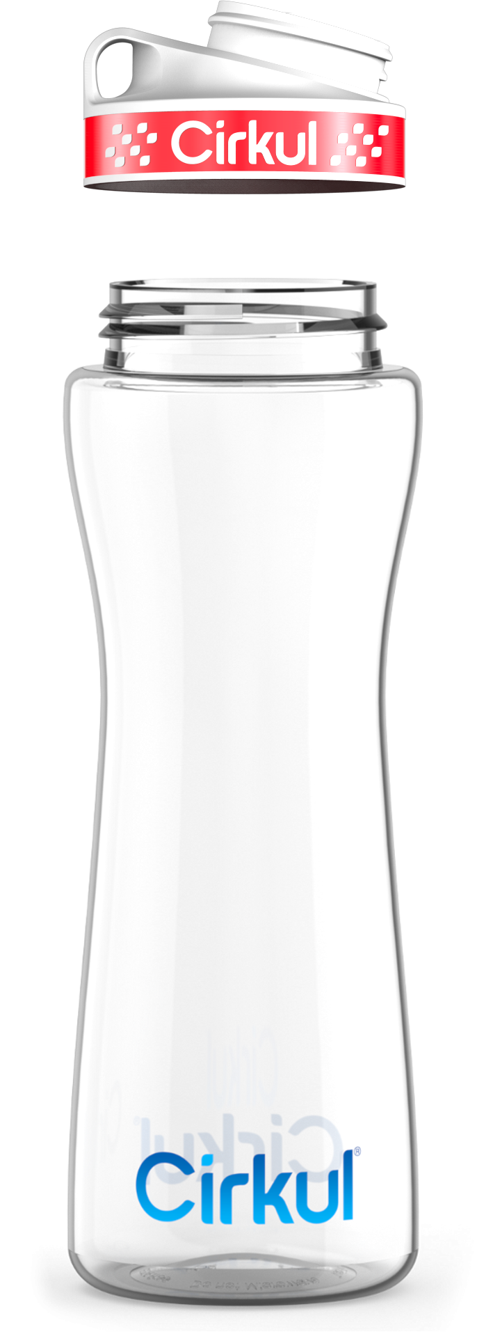 Custom 22oz. Plastic Bottle & Comfort Grip Lid (97ZN)