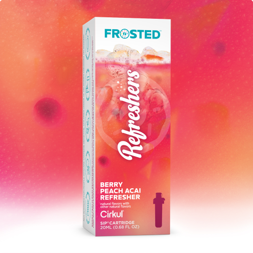 Frosted Berry Peach Acai Refresher (4FGS)