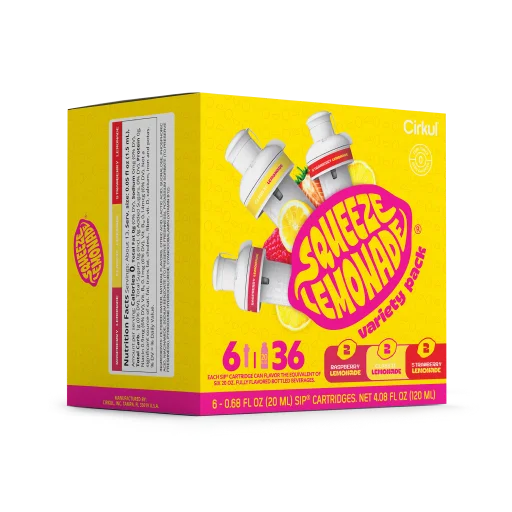 Squeeze Lemonade® 6-Pack Variety Pack (3EGR)